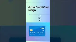 How To Make A Virtual Credit Card Design Using HTML And CSS Step By Step 😍 | 
