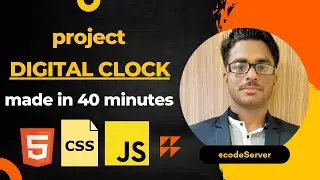 Build a Custom Digital Clock with HTML, CSS, and JavaScript