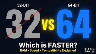 32-bit vs 64-bit Explained: What It Actually Means for Your Computer