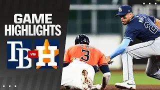 Rays vs. Astros Game Highlights (8/2/24) | MLB Highlights