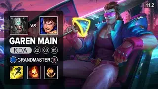 Garen Top vs Tryndamere - EUW Grandmaster Patch 11.2