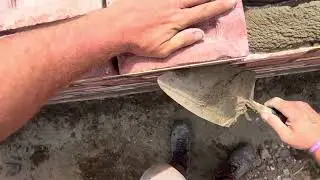 Satisfying Front On Bricklaying in Just 3.5 Minutes! 🧱💪