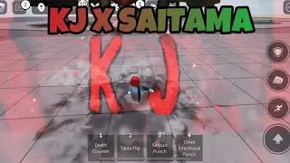 *NEW* The Strongest battlegrounds KJ x Saitama Moveset Script FE Animation & Ultimate Animation!