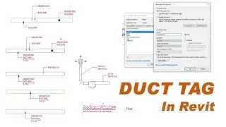 Duct Tag Family for Annotation in Revit