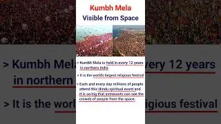 Festival visible from space 😯#shorts