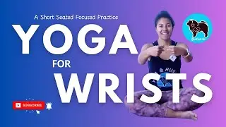 Short Yoga Practice for Wrists | Wrist Stretch | Seated Yoga | Black Yoga Teacher Black Yogi