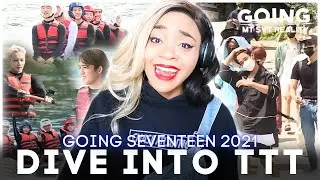 Reaction to Going Seventeen 2021 'Dive into TTT (Water Sports ver.)' Pt 1 - THE KARAOKE KINGS!!!