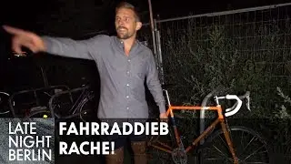 Bicycle Thief Revenge! Adel Tawil & Klaas Fight for Safety | Late Night Berlin | ProSieben