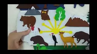 Карта из фетра "Республика Башкортостан"