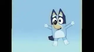 Bluey jump test VHS Tape