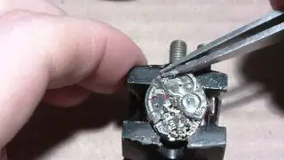 How I take apart a ladies/womens wrist watch, Bulova 6BL