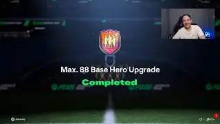 Opening the 88 Max Base Hero Upgrade on EA Sports FC 25!