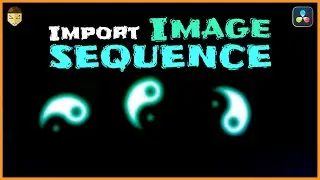 Import Image Sequence DaVinci Resolve