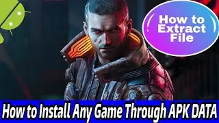 How to Install Any Games From APK DATA OBB