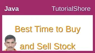 Best Time to Buy and Sell Stock  Java LeetCode 121