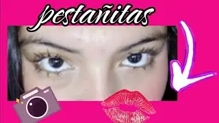 mi rutina de pestañas💅✨ ( como las hago)| ROSI PINK