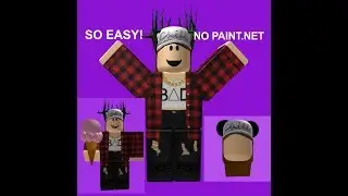 How to make a roblox icon *NO PAINT.NET SO EASY!!!*