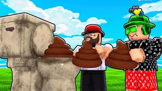 POOP WITH FRIENDS In Roblox...