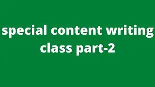 Content Writing Tutorial For Beginners part-2 Bangla Tutorial 2021