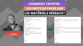 11. [TUTO] CRYPTER LES MOTS DE PASSE SUR UN ROUTEUR CISCO