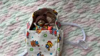 Влог с мини реборном