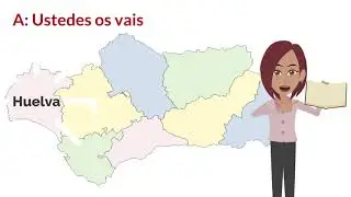 Cartografía Dialectal Andaluza.- Mapa 10.- Ustedes/Vosotros