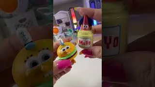 More SpongeBob Fun with foods figures 
