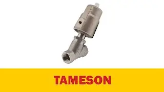 Pneumatic Angle Seat Valve | Tameson