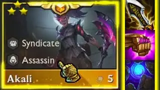 3 Star Akali ⭐⭐⭐ TFT Set 6