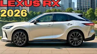 2026 Lexus RX Is Finally Here - Bold New Look, Big Surprises Inside!