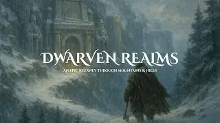 2 Hours of Dwarven Fantasy Ambience | Epic Music & Cinematic Art for RPG, Skyrim, LOTR, Warcraft