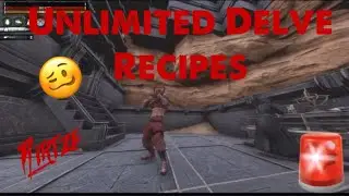 Conan Exiles - How to Delve without Eldarium!?!?! Unlimited Recipes (Fixed)