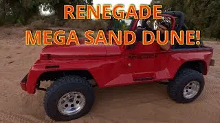 Jeep Renegade Mega Sand Dune!💥💥🔥🔥
