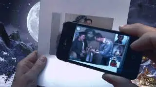 Augmented reality Christmas cards short