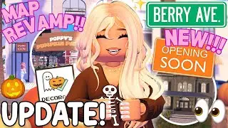 *NEW* MINI MAP REVAMP UPDATE OUT NOW + HUGE HALLOWEEN UPDATE IN BERRY AVENUE!