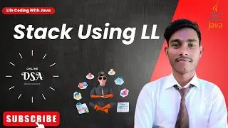 Stack Using LL (LinkedList) || interview questions || coding ninjas || java