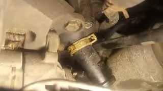 Замена термостата VW Polo 1.4 дизель 2007 год