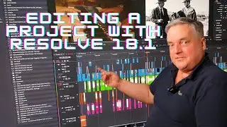 I just finished editing a project with Resolve 18.1!