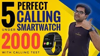 5 Best Smartwatch Under 2000 in 2023 with Bluetooth Calling ⚡⚡ Top 5 Bluetooth Calling Smartwatch ⚡⚡