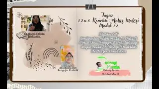 Refleksi Model 4P Koneksi antar Materi (Modul 1.1 & (Modul 1.2)