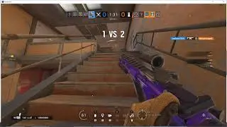 Insane 1v3, two kills with one breaching round- Rainbow Six Siege