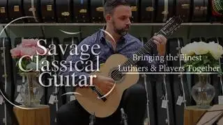 James Erickson plays Andrew York on a 2019 Kim Lissarrague #327 Cedar Ziricote Lattice