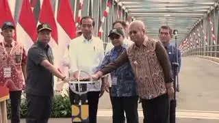 Peresmian Duplikasi Jembatan Kapuas I