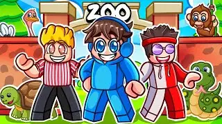 Stavím VLASTNÍ ZOO za 999,999,999 Kč v Robloxu!