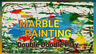Marble Painting  - Double Doodle Play