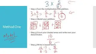 6.1 Mutliplying a Fraction and a Whole Number