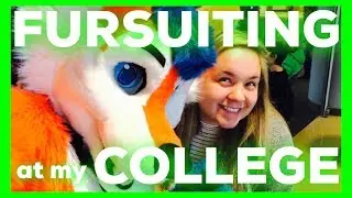 FURSUITING to my COLLEGE CLASSES!?
