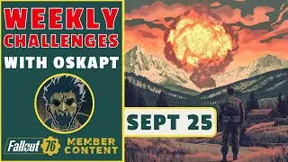 Fallout 76 Weekly Challenges Sept 25