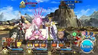 【FGO】1.8m HP Super Ganesha 2T Clear ft Hijikata (Lostbelt 4 Super Recollection Quest 2.0)