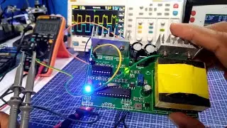 500 watt Square wave inverter Circuit with Sg3525,Lm358 and Arduino ATmega328